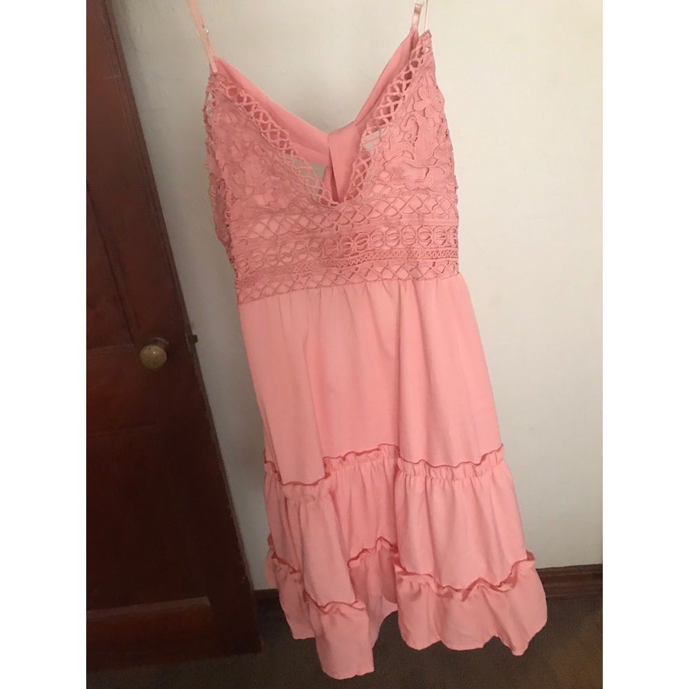 Pink dress